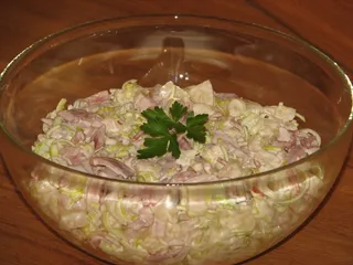 Dobra sałatka z porem - 2