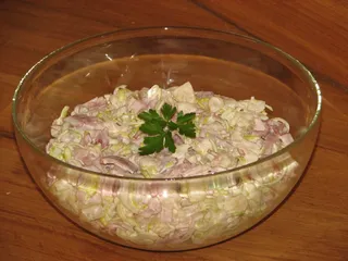 Dobra sałatka z porem - 3