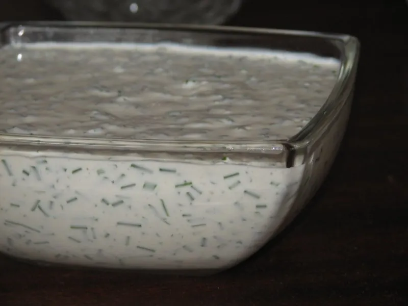 Dip szczypiorkowy