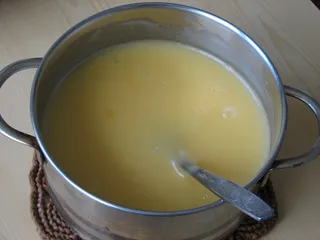 Rafaello — migdały i wiórki kokosowe z budyniem na krakersach - 5