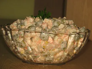 Oliwkowa sałatka - 4