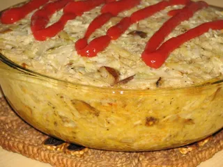 Zapiekanka ziemniaczana z grzybami i kapustą - 14