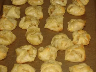 Ciasteczka francuskie z bananami - 1