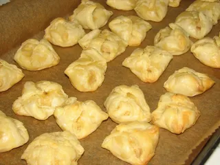 Ciasteczka francuskie z bananami - 2