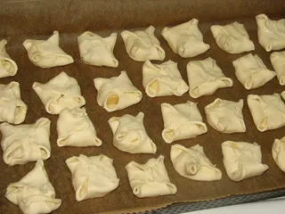 Ciasteczka francuskie z bananami - 4