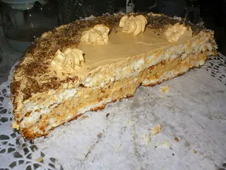 Tort kokosowo-kawowy - 2