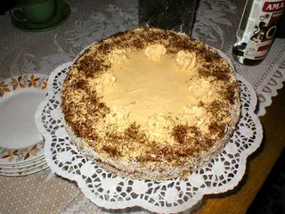 Tort kokosowo-kawowy - 3