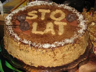 Tort orzechowo-kawowy z nutką miodu - 1
