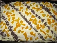 Delikatne makowe z waniliowo-brzoskwiniową wkładką