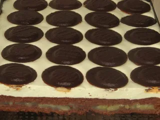 Delikatne śmietankowe ciasto z masą gruszkową - 2