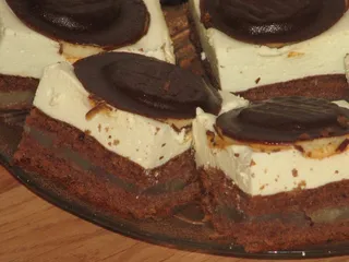 Delikatne śmietankowe ciasto z masą gruszkową - 6