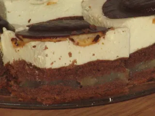 Delikatne śmietankowe ciasto z masą gruszkową - 7