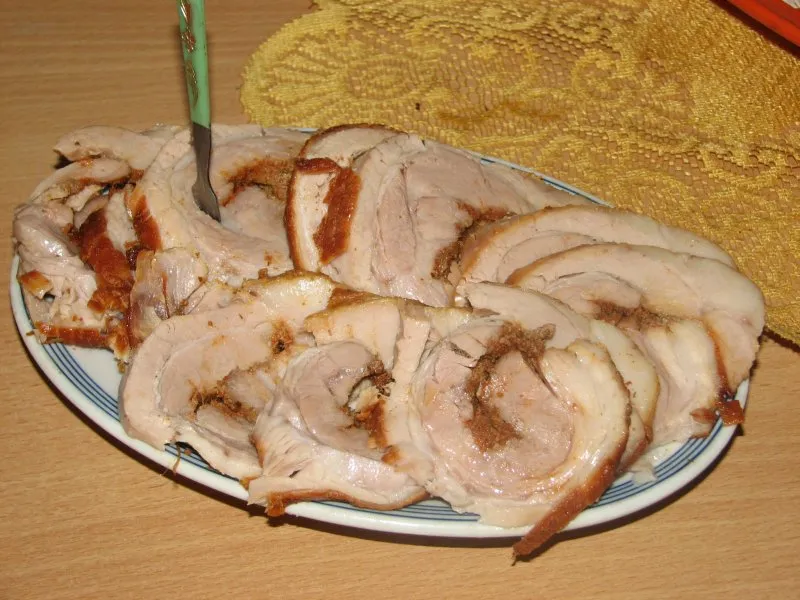 Rolada boczkowa z żelatyną