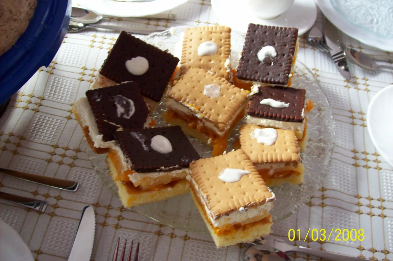 Szachownica z mandarynkami