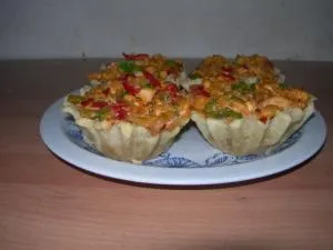 Tarteletki z kurczakiem