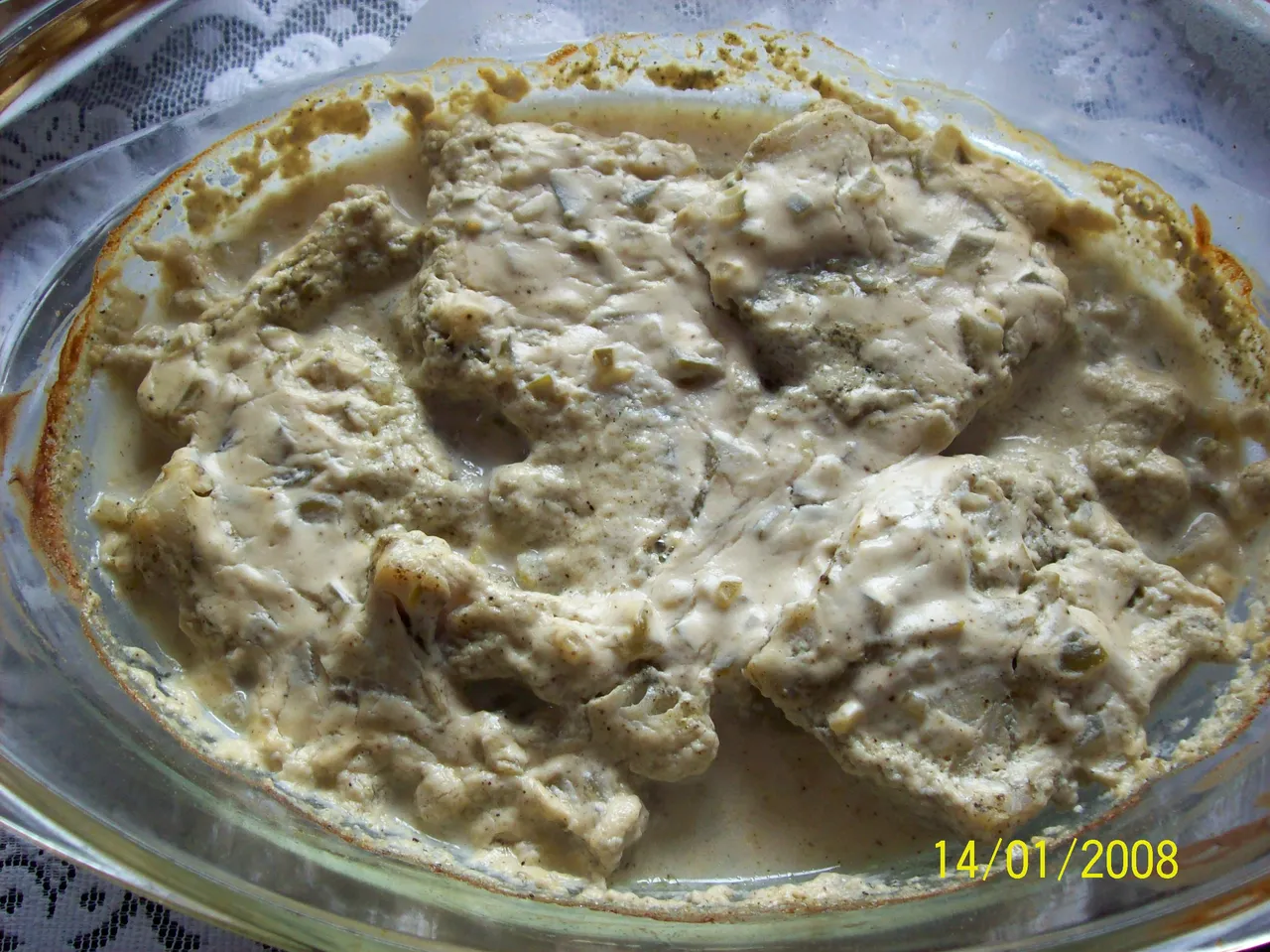 Filety rybne w sosie musztardowym