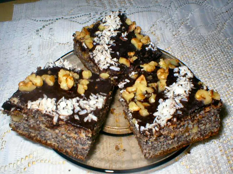 Makowa szarlotka