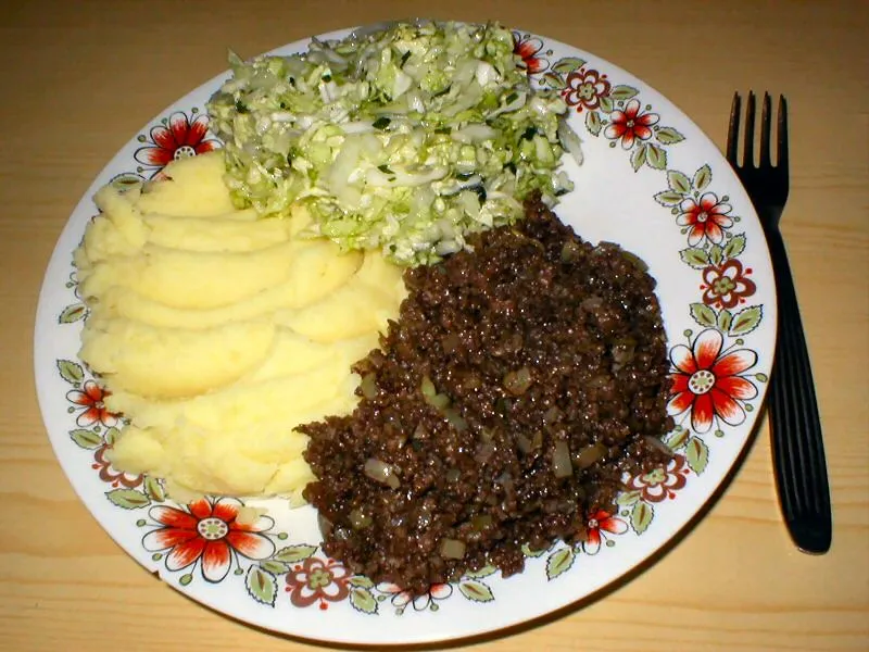 Kaszanka z cebulką