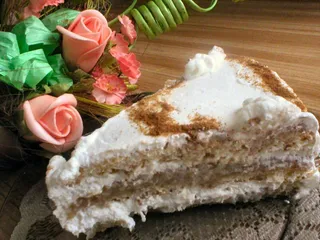 Śmietankowa szarlotka - 1