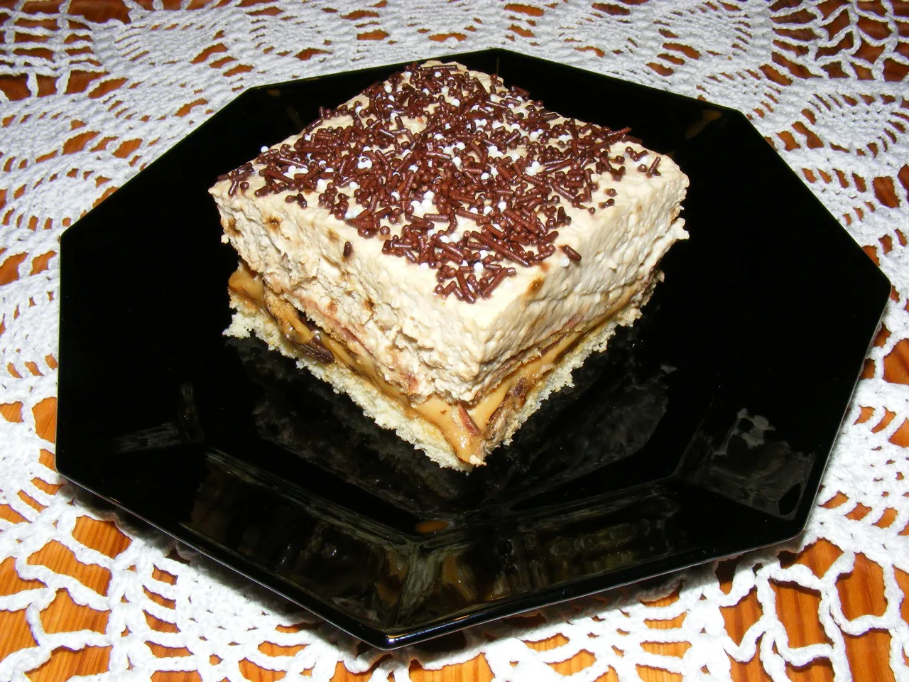 Pyszne ciasto z delicjami