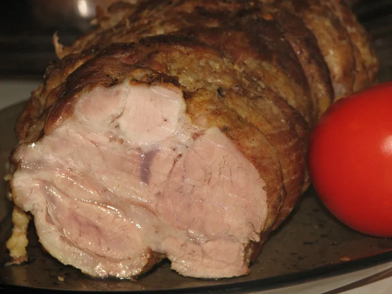 Pieczony karczek wieprzowy