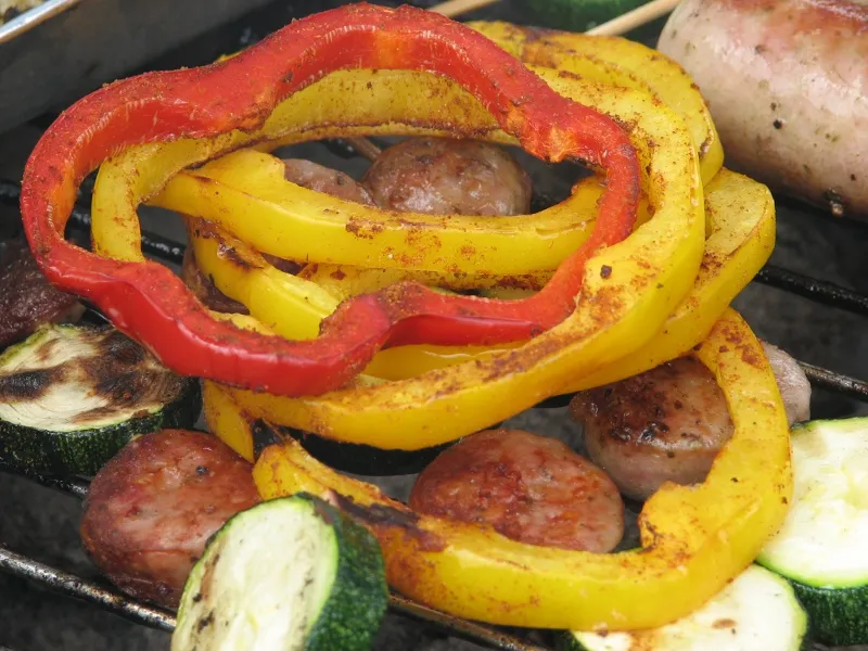 Grillowana kolorowa papryka