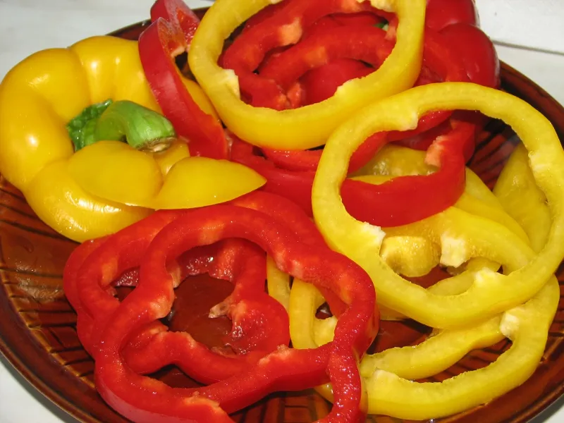 Grillowana kolorowa papryka