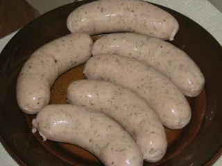 Zaparzona biała kiełbasa z grilla - 7