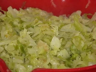 Gotowana biała kapusta - 2