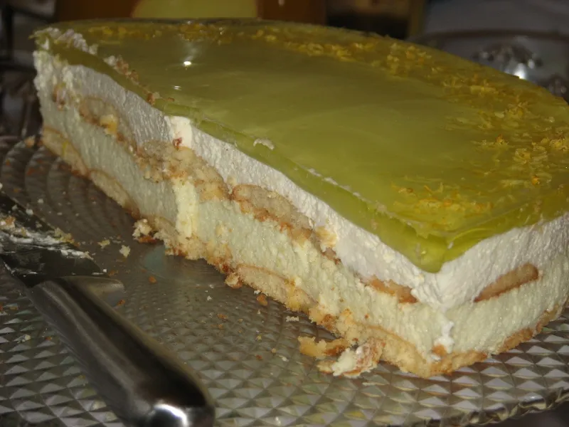 Tort cytrynowy na zimno