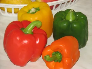 Grillowana kolorowa papryka z koperkiem - 4
