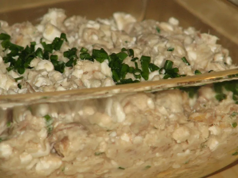 Pasta z makreli i serka wiejskiego