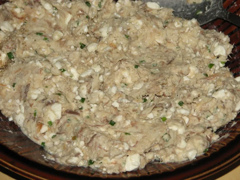 Pasta z makreli i serka wiejskiego