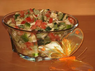 Delikatna sałatka z cukinii - 1