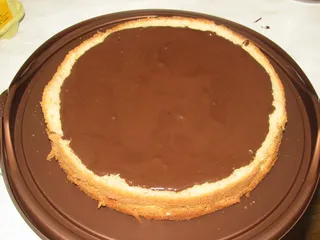Śmietankowy tort z masą Nutellą - 14