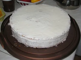 Śmietankowy tort z masą Nutellą - 15