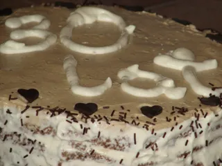 Tort kawowo-śmietankowy - 10