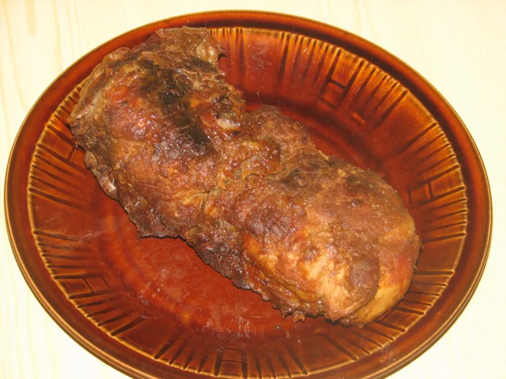 Łopatka wieprzowa w cytrynowo-miodowej marynacie