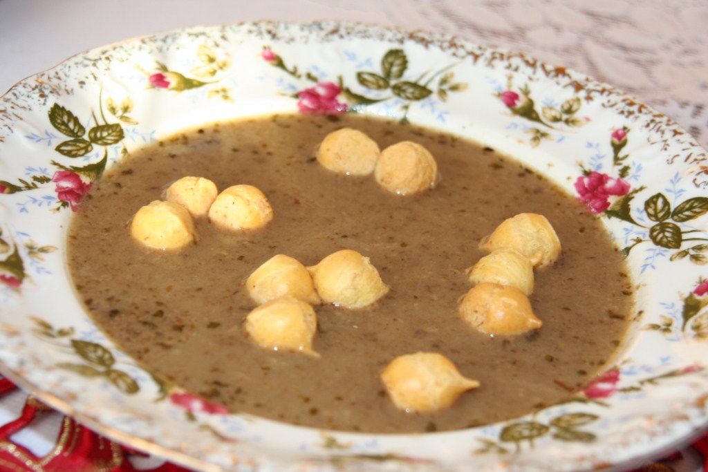 Wigilijna zupa grzybowa
