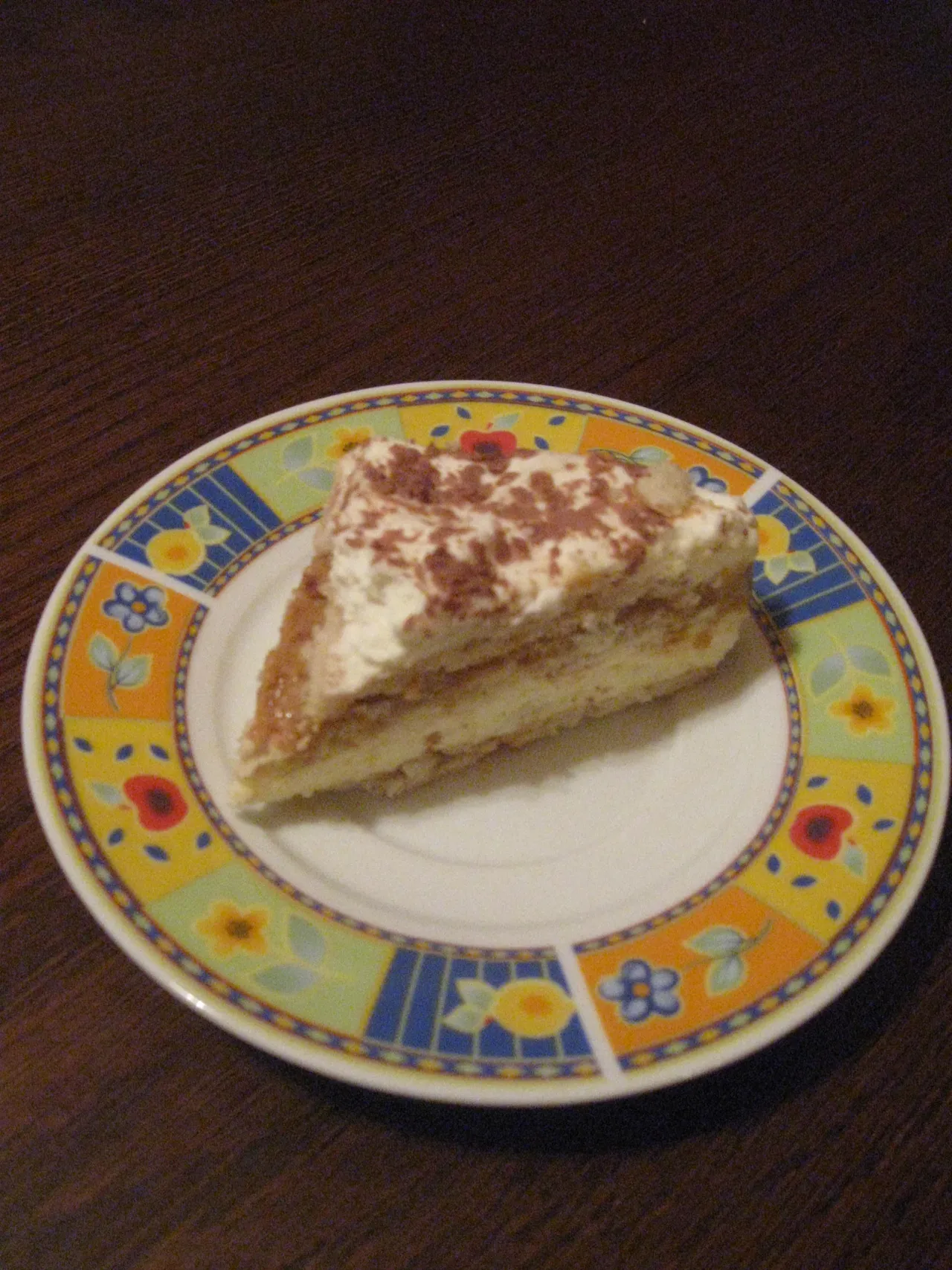Słodkie ciasto z krakersami