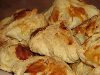 Jajka z pieczarkami w cieście francuskim - 3