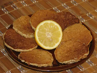 Otrębowe placki z nutką cytryny - 1