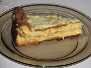 Kokosowo-kawowy sernik w białej polewie - 2
