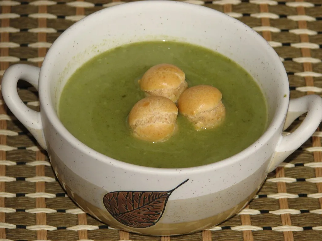 Zupa szpinakowa