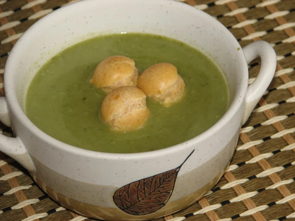 Zupa szpinakowa