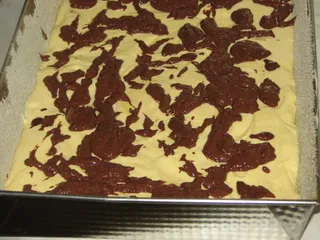Ciasto z czerwonymi i czarnymi porzeczkami - 4