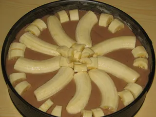 Kakaowy bananowiec z galaretką - 8