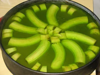 Kakaowy bananowiec z galaretką - 10