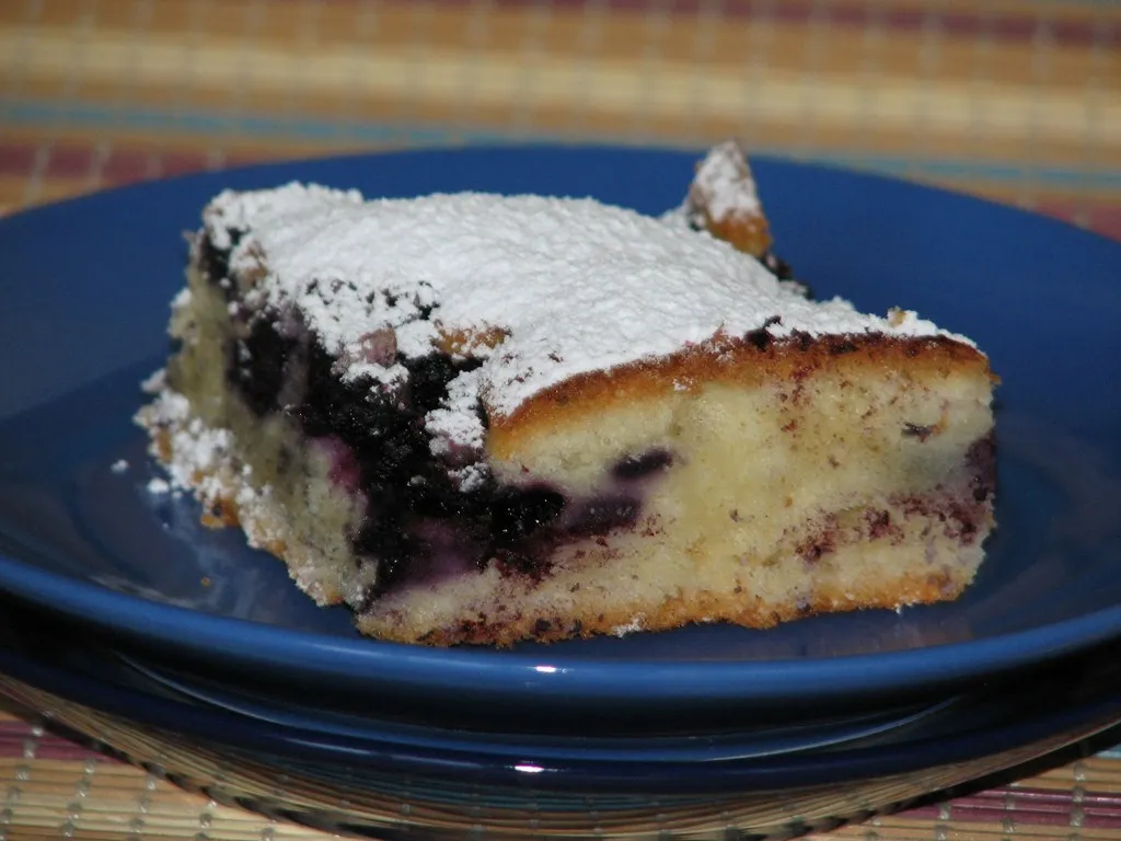 Ciasto jogurtowe z jagodami