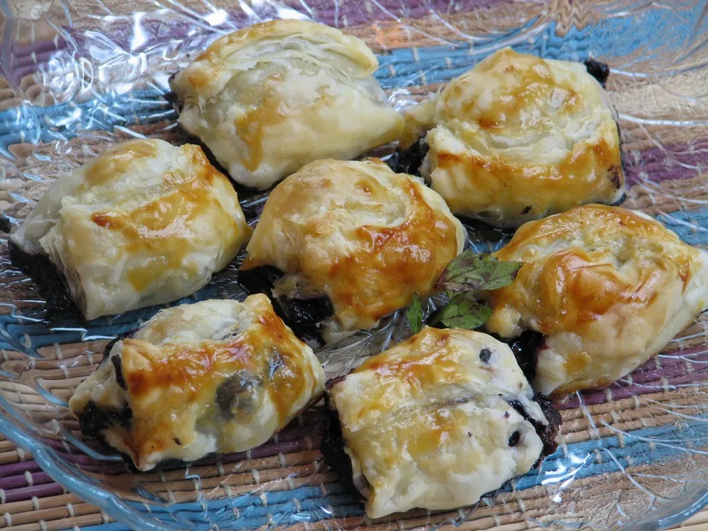 Wyśmienite ciasteczka francuskie z czekoladą i jagodami